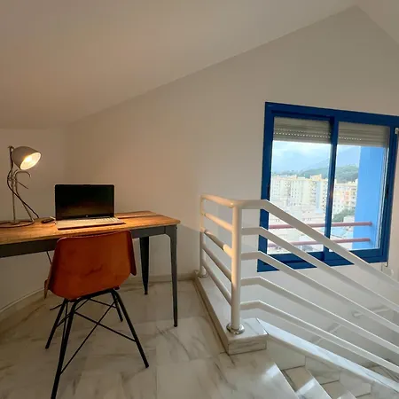 Blue Glass Penthouse In Center Apartment Marbella