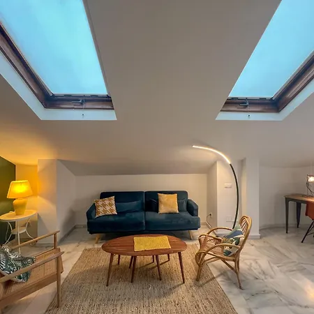 Blue Glass Penthouse In Center Apartment Marbella